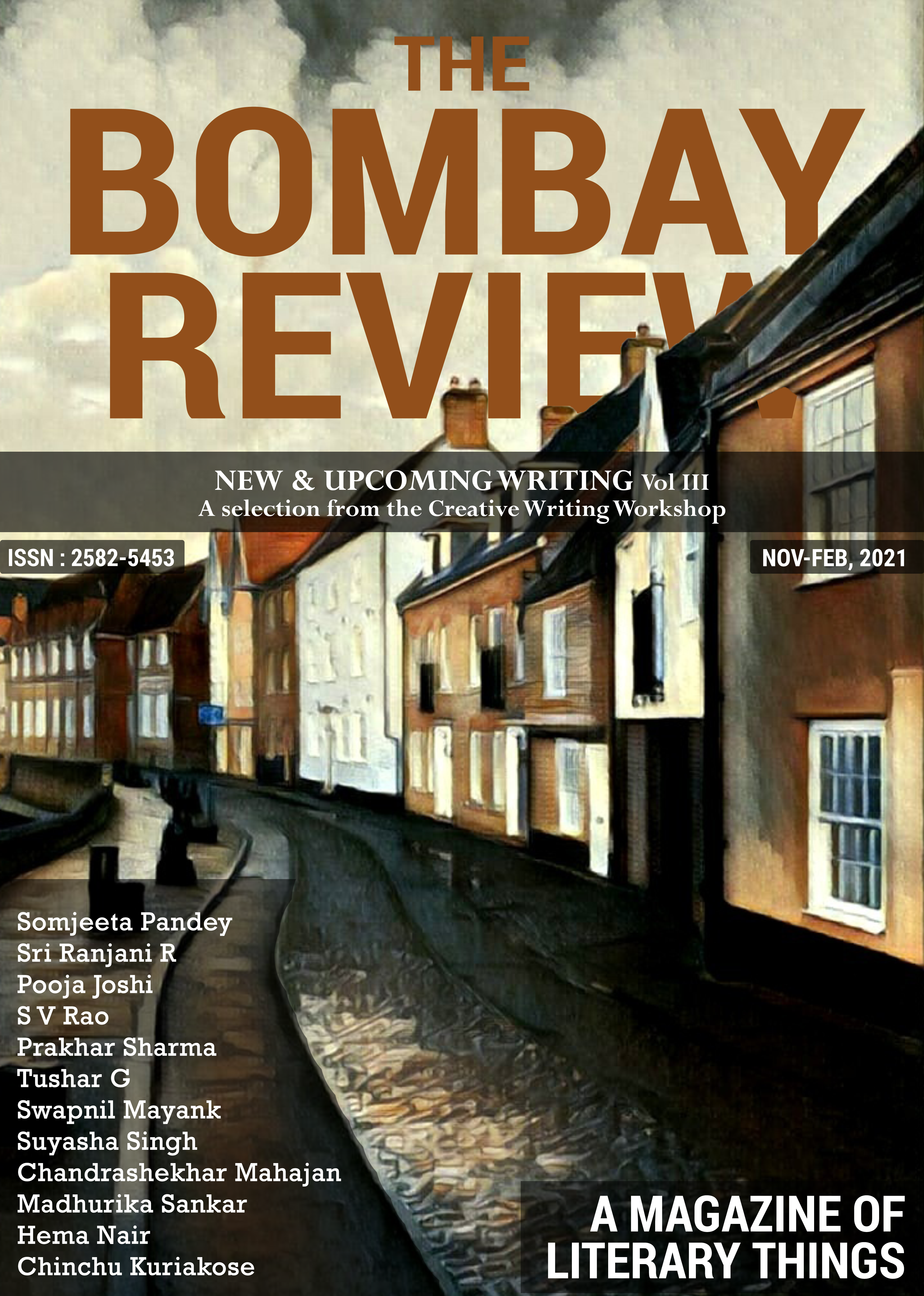 New & Upcoming Writing – Vol 3 – The Bombay Review